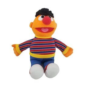 Sesame Street Ernie Stuffed Plush Animal Toy Doll 14" Tall